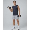 image:image5 Pack Mens Dry Fit Tank Tops Sleeveless Muscle Workout Gym Athletic ShirtRegular Size  Set J