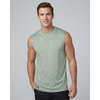 image:image5 Pack Mens Dry Fit Tank Tops Sleeveless Muscle Workout Gym Athletic ShirtRegular Size  Set L