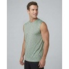 image:image5 Pack Mens Dry Fit Tank Tops Sleeveless Muscle Workout Gym Athletic ShirtRegular Size  Set L