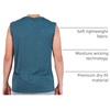 image:image5 Pack Mens Dry Fit Tank Tops Sleeveless Muscle Workout Gym Athletic ShirtRegular Size  Set a