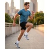 image:image5 Pack Mens Dry Fit V Neck Workout T Shirts Athletic Gym Fitness TeesSet 1