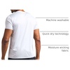 image:image5 Pack Mens Dry Fit V Neck Workout T Shirts Athletic Gym Fitness TeesSet 2