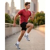 image:image5 Pack Mens Dry Fit V Neck Workout T Shirts Athletic Gym Fitness TeesSet 2