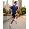 image:image5 Pack Mens Dry Fit V Neck Workout T Shirts Athletic Gym Fitness TeesSet 3