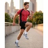 image:image5 Pack Mens Dry Fit V Neck Workout T Shirts Athletic Gym Fitness TeesSet 5