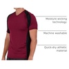 image:image5 Pack Mens Dry Fit V Neck Workout T Shirts Athletic Gym Fitness TeesSet 7
