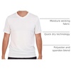 image:image5 Pack Mens Dry Fit V Neck Workout T Shirts Athletic Gym Fitness TeesSet 8