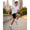 image:image5 Pack Mens Dry Fit V Neck Workout T Shirts Athletic Gym Fitness TeesSet 8