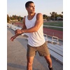 image:image5 Pack Mens Mesh Muscle Tank Tops Sleeveless Shirts Workout Gym UndershirtSet 10