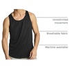 image:image5 Pack Mens Mesh Muscle Tank Tops Sleeveless Shirts Workout Gym UndershirtSet 5