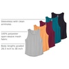 image:image5 Pack Mens Mesh Muscle Tank Tops Sleeveless Shirts Workout Gym UndershirtSet 7