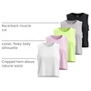 image:image5 Pack Womens Dry Fit Crop Tank Tops Sleeveless Athletic Workout Gym YogaSet 5