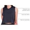 image:image5 Pack Womens Dry Fit Crop Tank Tops Sleeveless Athletic Workout Gym YogaSet 6