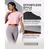 image:image5 Pack Womens Dry Fit Crop Top Workout T Shirts Short Sleeve Athletic GymSet 10