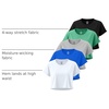 image:image5 Pack Womens Dry Fit Crop Top Workout T Shirts Short Sleeve Athletic GymSet 11