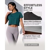 image:image5 Pack Womens Dry Fit Crop Top Workout T Shirts Short Sleeve Athletic GymSet 4