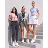 image:image5 Pack Womens Dry Fit Crop Top Workout T Shirts Short Sleeve Athletic GymSet 6