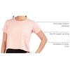 image:image5 Pack Womens Dry Fit Crop Top Workout T Shirts Short Sleeve Athletic GymSet 8