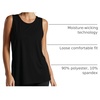 image:image5 Pack Womens Dry Fit Tank Tops Muscle Sleeveless Workout Athletic GymSet 3