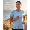 image:image5 Pack Womens Dry Fit Workout Tops Crew Neck T Shirts Athletic Gym TeesSet 12