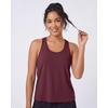 image:image5 Pack Womens Racerback Crop Tank Tops Dry Fit Workout Athletic Gym YogaSolid Black  Solid Navy Blazer  Solid Quiet Shade  Solid Burgundy  Solid Bright White