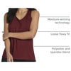 image:image5 Pack Womens Tank Tops Open Back Workout Shirts Athletic Gym Running YogaSet 5