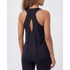 image:image5 Pack Womens Tank Tops Open Back Workout Shirts Athletic Gym Running YogaSet 9