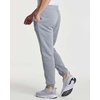 image:imageReal Essentials 3 Pack Mens Cotton Fleece Jogger Sweatpants  Casual Comfy Athletic Pants with Pockets Big amp TallSet 2