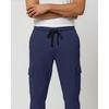 image:imageReal Essentials 3 Pack Mens Tech Fleece Open Bottom Cargo Sweatpants with Pockets Available in Big amp TallSet 1