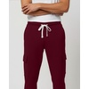 image:imageReal Essentials 3 Pack Mens Tech Fleece Open Bottom Cargo Sweatpants with Pockets Available in Big amp TallSet 3