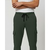 image:imageReal Essentials 3 Pack Mens Tech Fleece Open Bottom Cargo Sweatpants with Pockets Available in Big amp TallSet 8