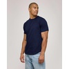 image:imageReal Essentials 5 Pack Mens Cotton Hipster Curved Hem Droptail Tee  Premium Longline TShirts with Long Tail Drop CutSet 5