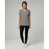 image:imageReal Essentials 5 Pack Womens DryFit Short Sleeve V Neck T Shirt Workout Fitness Yoga Top Tee Available in Plus SizeSet 10