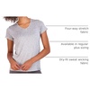image:imageReal Essentials 5 Pack Womens DryFit Short Sleeve V Neck T Shirt Workout Fitness Yoga Top Tee Available in Plus SizeSet 11