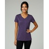 image:imageReal Essentials 5 Pack Womens DryFit Short Sleeve V Neck T Shirt Workout Fitness Yoga Top Tee Available in Plus SizeSet 14