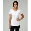 image:imageReal Essentials 5 Pack Womens DryFit Short Sleeve V Neck T Shirt Workout Fitness Yoga Top Tee Available in Plus SizeSet 19