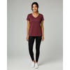 image:imageReal Essentials 5 Pack Womens DryFit Short Sleeve V Neck T Shirt Workout Fitness Yoga Top Tee Available in Plus SizeSet 2