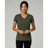 image:imageReal Essentials 5 Pack Womens DryFit Short Sleeve V Neck T Shirt Workout Fitness Yoga Top Tee Available in Plus SizeSet 3