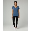 image:imageReal Essentials 5 Pack Womens DryFit Short Sleeve V Neck T Shirt Workout Fitness Yoga Top Tee Available in Plus SizeSet 8