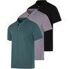 image:image3 Pack Mens Cotton Jersey Polo Shirts Short Sleeve Collared Golf AthleticSet I