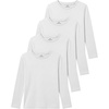 image:image4 Pack Girls Cotton Long Sleeve Shirts Crew Neck Tees Kids Teens TopsSet 3