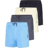 image:image4 Pack Mens 3 Mesh Shorts Athletic Gym Running Basketball Workout Pockets3inch  Set 5