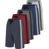 image:image5 Pack Mens Dry Fit Basketball Shorts Gym Athletic Casual Workout RunningSet C