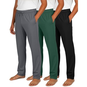 image:image3 Pack Boys Cotton Pajama Pants Open Bottom Sweatpants Kids Teens Sleep PJSet 6