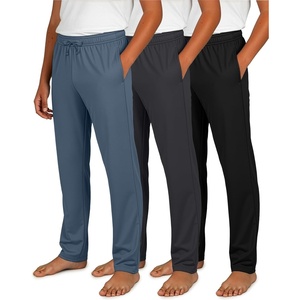 image:image3 Pack Boys Cotton Pajama Pants Open Bottom Sweatpants Kids Teens Sleep PJSet 7