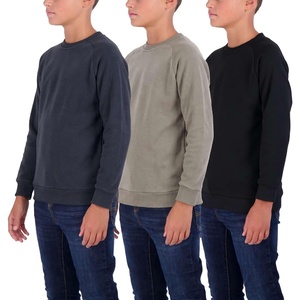 image:image3 Pack Boys Fleece Crewneck Sweatshirts Pullover Sweaters Long Sleeve KidsSet 10