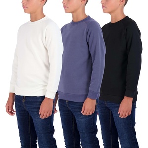 image:image3 Pack Boys Fleece Crewneck Sweatshirts Pullover Sweaters Long Sleeve KidsSet 6