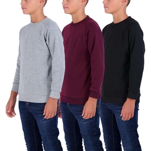 image:image3 Pack Boys Fleece Crewneck Sweatshirts Pullover Sweaters Long Sleeve KidsSet 8