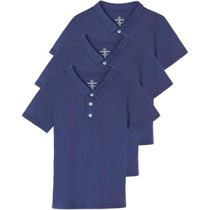 image:image3 Pack Boys Polo Shirts Short Sleeve Cotton Jersey School Uniform CollaredSet 1