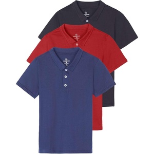 image:image3 Pack Boys Polo Shirts Short Sleeve Cotton Jersey School Uniform CollaredSet 3